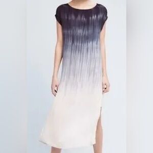 Anthropologie Cloth & Stone Dip Dye Tunic Dress D2